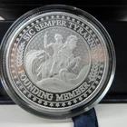 INFOWARS FOUNDING 999 SILVER ROUND BULLION SIC SEMPER TYRANNIS  COIN