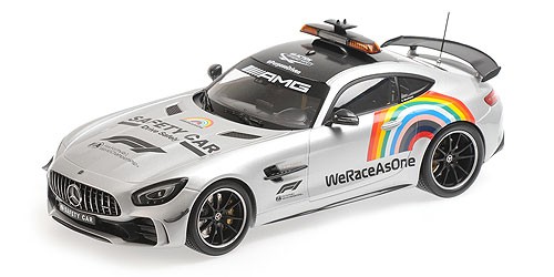 MINICHAMPS 155036092 1:18 MERCEDES-AMG GT-R – 2020 – ‘SAFETY CAR FORMULA 1’ 2020