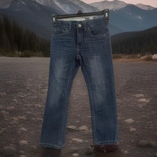 Levi's 511 Jeans Boys 6 Blue Denim Slim Straight Adjustable Waist Stretch