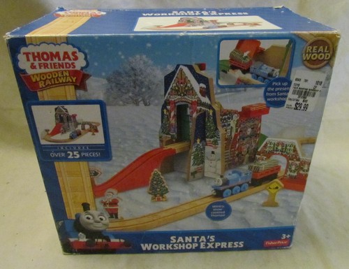 Thomas Wooden Railway Santa Workshop Express Christmas Train Missing Parts