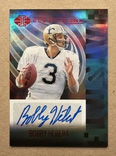 2021 Panini Illusions Bobby Hebert Auto Elusive Ink /99 #EI-BH Saints