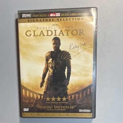 DreamWorks Gladiator DVD Signature Selection Widescreen Crowe Scott R English