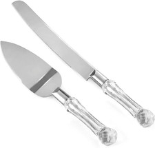 Wedding Cake Knife and Server Set, Cake Cutter and Pie Spatula, Cake Server and