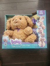 Baby Paws Love Care Labradoodle Soft Interactive Plush Puppy with 15