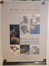 Original REMBRANT Romania Bucharest National Museum Of Art  Poster 2006
