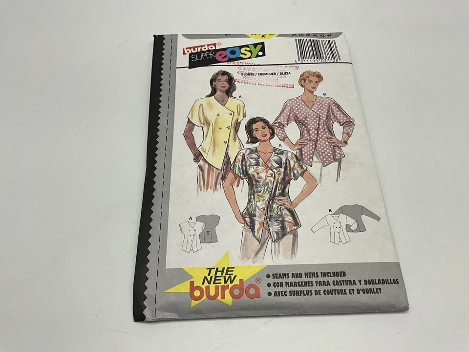 Burda Nuevo Antiguo Stock Patrones Lote de 10 Artesanías de Costura Coleccionables Años 90 De Colección Foto 2 de 4