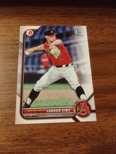 Landon Sims #BD-72 2022 Bowman Draft Arizona Diamondbacks