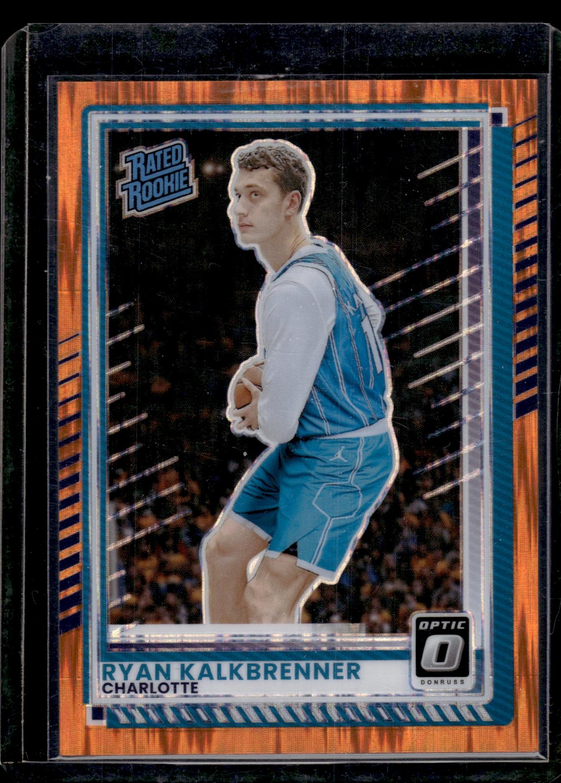 2025-26 Donruss #21 Ryan Kalkbrenner Optic Orange Shock #/199
