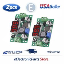2pcs LM2596 Step-Down DC-DC Voltage Buck Converter Adjustable LED Display