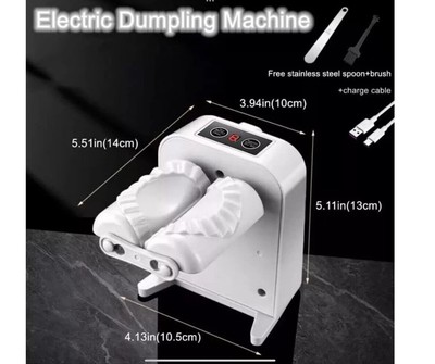 Electric Dumpling Machine 2 Mode Automatic Rechargeable  Dumpling Maker NIB ATL