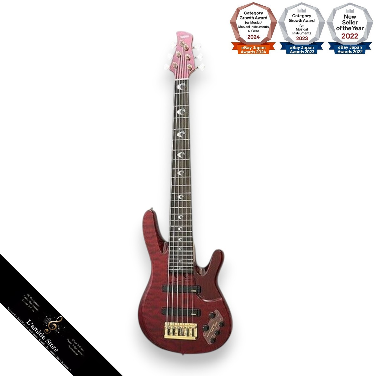 YAMAHA TRB-JP2 John Patitucci Special Tuned Active 5 Control
