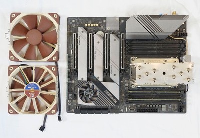 Threadripper 3970x + Asrock TRX40 Creator sTRX4 + 64GB Ram + Noctua cooler