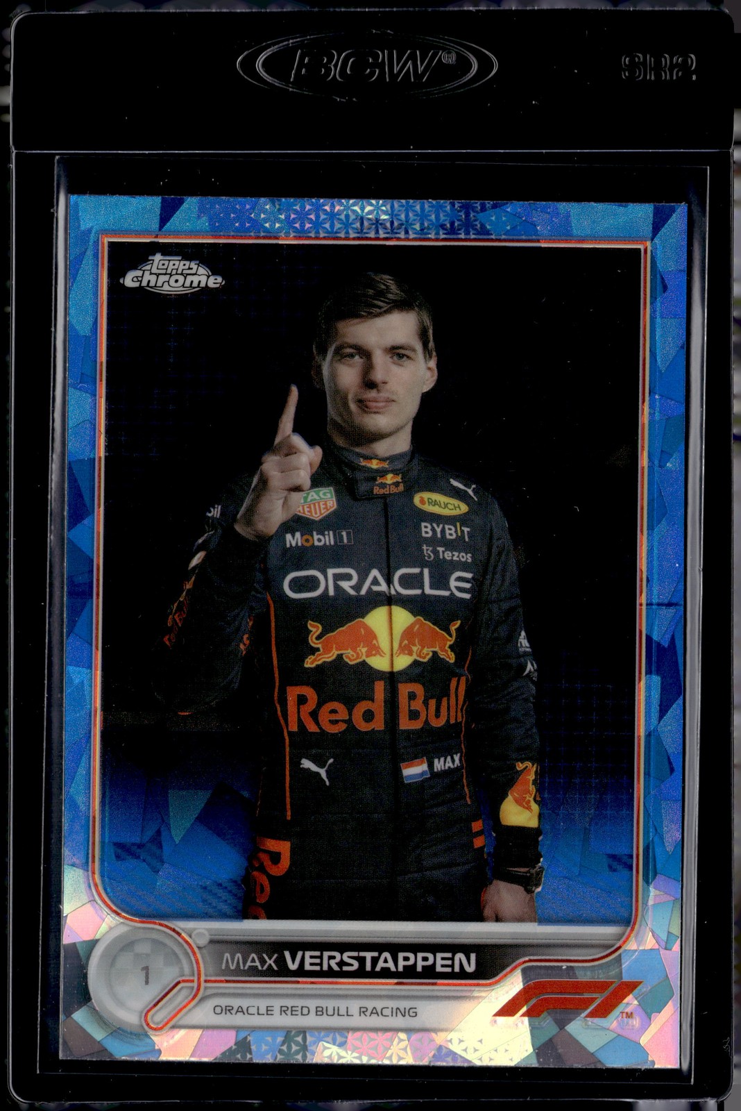 (7612) Max Verstappen 2022 Topps Chrome Sapphire Edition Formula 1