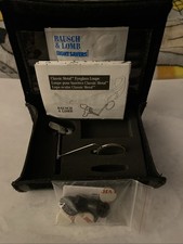 Bausch  Lomb 4X Clip-On Jewelers Watchmaker's Eyeglass Spectacle Loupe Vintage