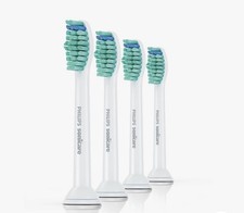 Image of Philips Sonicare HX6014 Replacement Toothbrush Heads Pack of 4 - White