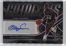 2021-22 Panini Spectra Catalysts Signatures 71/99 Mark Aguirre #CAS-MAG Auto 2g6
