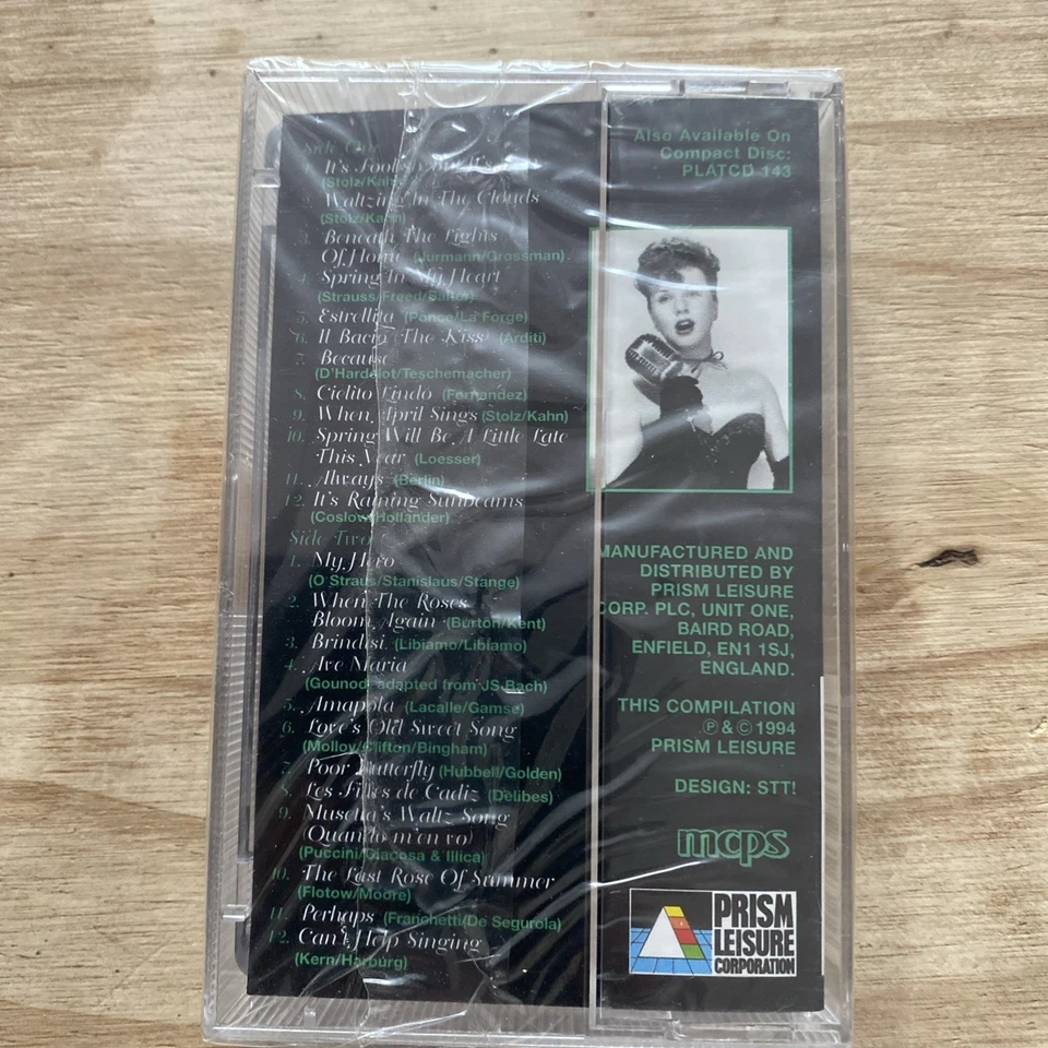 Deanna Durbin The Ultimate Collection Cassette Tape 1994 Prism Label New/Sealed - Image 2 of 4