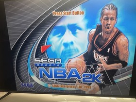 SEGA Dreamcast HKT-3020 White Console w/ Controller VMU RCA Cables NBA 2k Tested