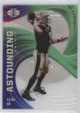 2020 Panini Illusions Astounding Emerald Drew Brees #A12 2u3