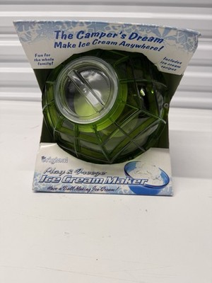 Original Play & Freeze Ice Cream Maker - Green - Brand New