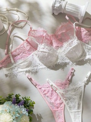 2 Sets Ladies Lace Lingerie Set Any Occasion Cheap24