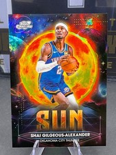 2026 Topps Cosmic Chrome #PPS-1 Shai Gilgeous-Alexander Planetary Pursuit Sun SP