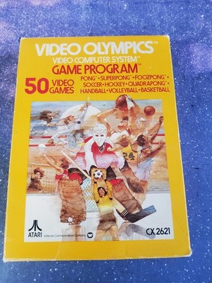 Atari 2600 Video Olympics -  - With Manual