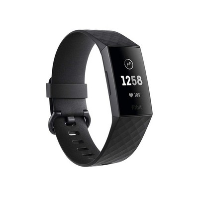 Fitbit Charge 3 Fitness Activity Tracker (Graphite Black)