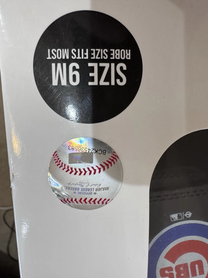 Para hombres Chicago Cubs ISlide Bata y Piel Slide Paquete - Zapatillas Talla 9 Bata XL Foto 4 de 4