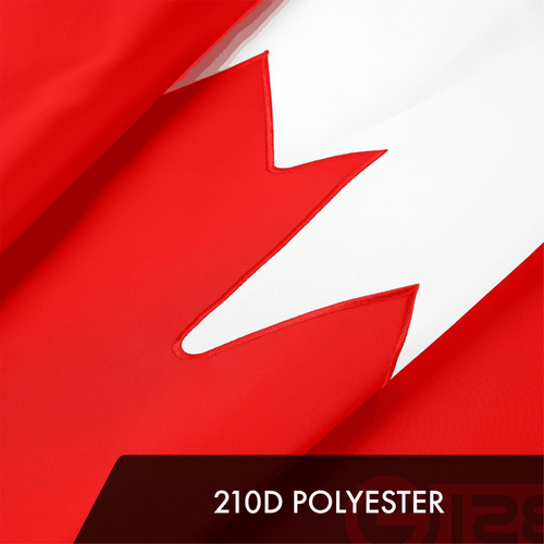 Confezione da 3: Bandiera Canada Canadese 3x6 Ft Serie ToughWeave Ricamata 300D - Foto 4 di 6