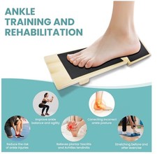 Single Leg Balance Board for Physical Therapy, Ankle Stability Pale-yellow