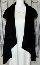 Black Hooded Cape Cloak Wrap, Adult Unisex One Size, Halloween Costume