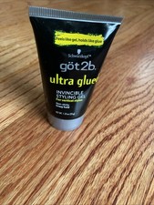 2 Pack of Got2b Ultra Glued Invincible Styling Hair Gel, 1.25 oz