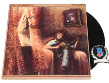 VAN MORRISON SIGNED T.B. SHEETS ALBUM VINYL RECORD BECKETT COA AUTOGRAPH