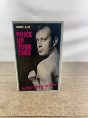 Prick Up Your Ears John Lahr Joe Orton 1978 1st ed HC DJ Illus Allen Lane VTG