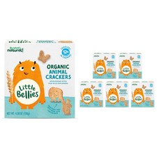 Organic Animal Crackers Toddler Snack 4.58 Oz, 5 Pack