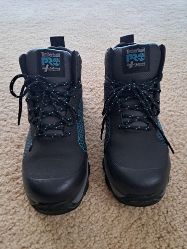Timberland PRO Powertrain Sport Alloy Toe Women’s Work Shoes Sz 8.5 – Excellent