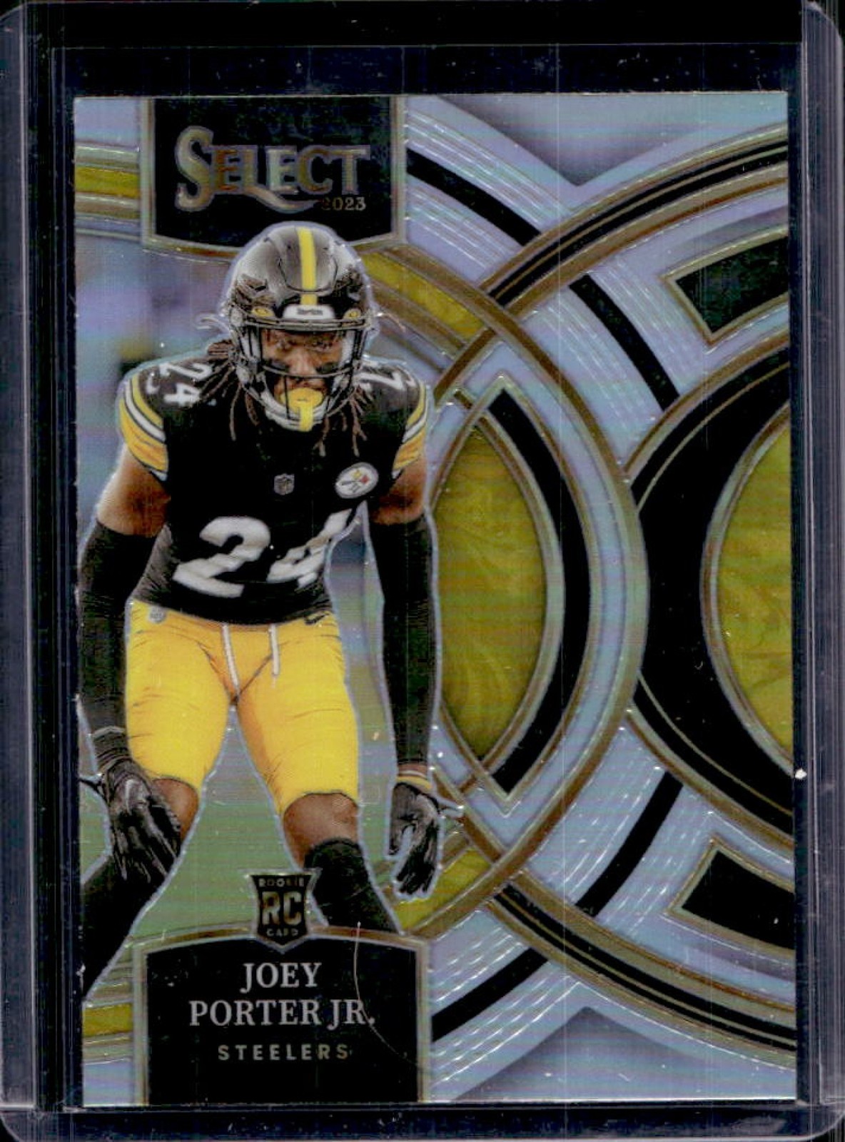 2023 Select Joey Porter Jr. RC Silver Prizms Rookie Premier #179 Steelers