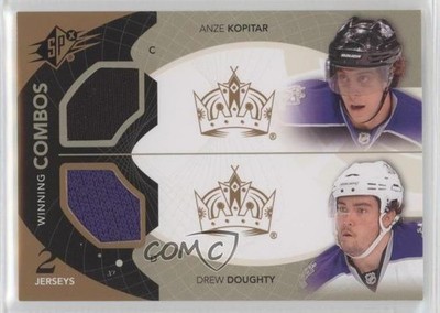 2010-11 SPx Winning Combos Anze Kopitar Drew Doughty #WC-KD 1o3