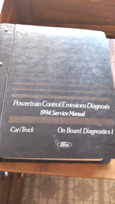 1994 Ford Powertrain Control Emissions Diagnosis Service Manual CAR/TRUCK