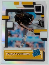 Roansy Contreras 2022 Panini Chronicles Clearly Donruss Purple 17/25 Pirates