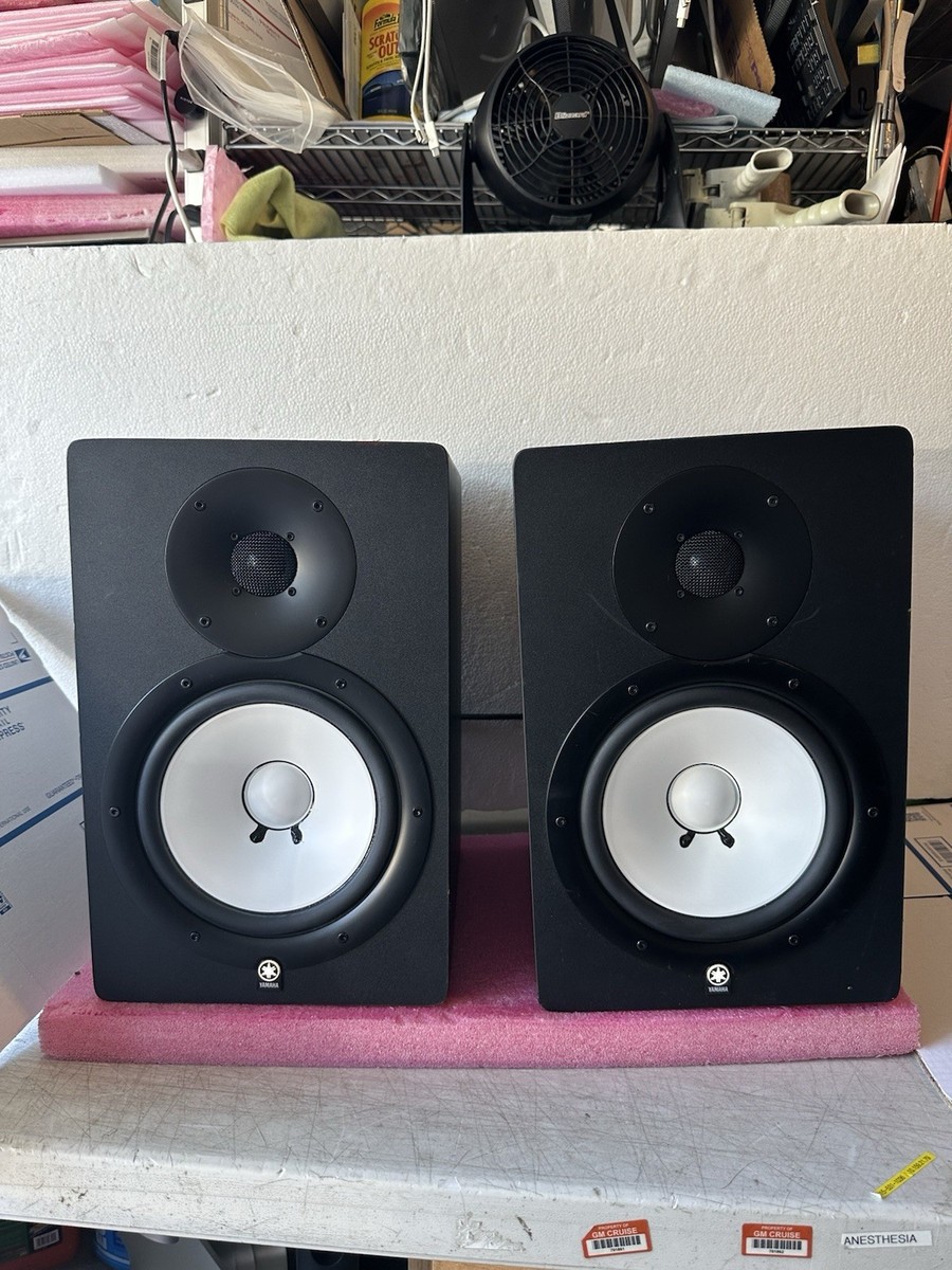 YAMAHA HS 80M ペア　モニタースピーカー Lot Of 2 Yamaha HS80M Studio Reference Monitor Speakers - Black | eBay