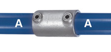 Kee Klamp MFG# 14-7 Pipe Handrail Fitting Straight Coupling 1 1/4 inch