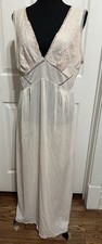 Vintage Kayser Nylon Nightgown Light Pink Sleeveless Size 40