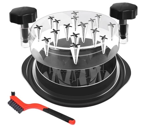 Meat Shredder Twist Tool With Cleaning Brush Dishwasher Safe Chicken Shredder