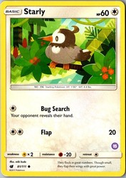 Starly 81/111 Crimson Invasion Common