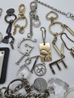 Designer Handbag Tag/Charm Key Chain  Silver/Gold Metal Lot of 18 — photo 6