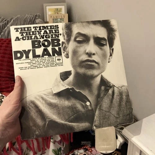 BOB DYLAN: The Times They Are A-Changin’ US Columbia KCS 8905 SEALED Vinyl LP