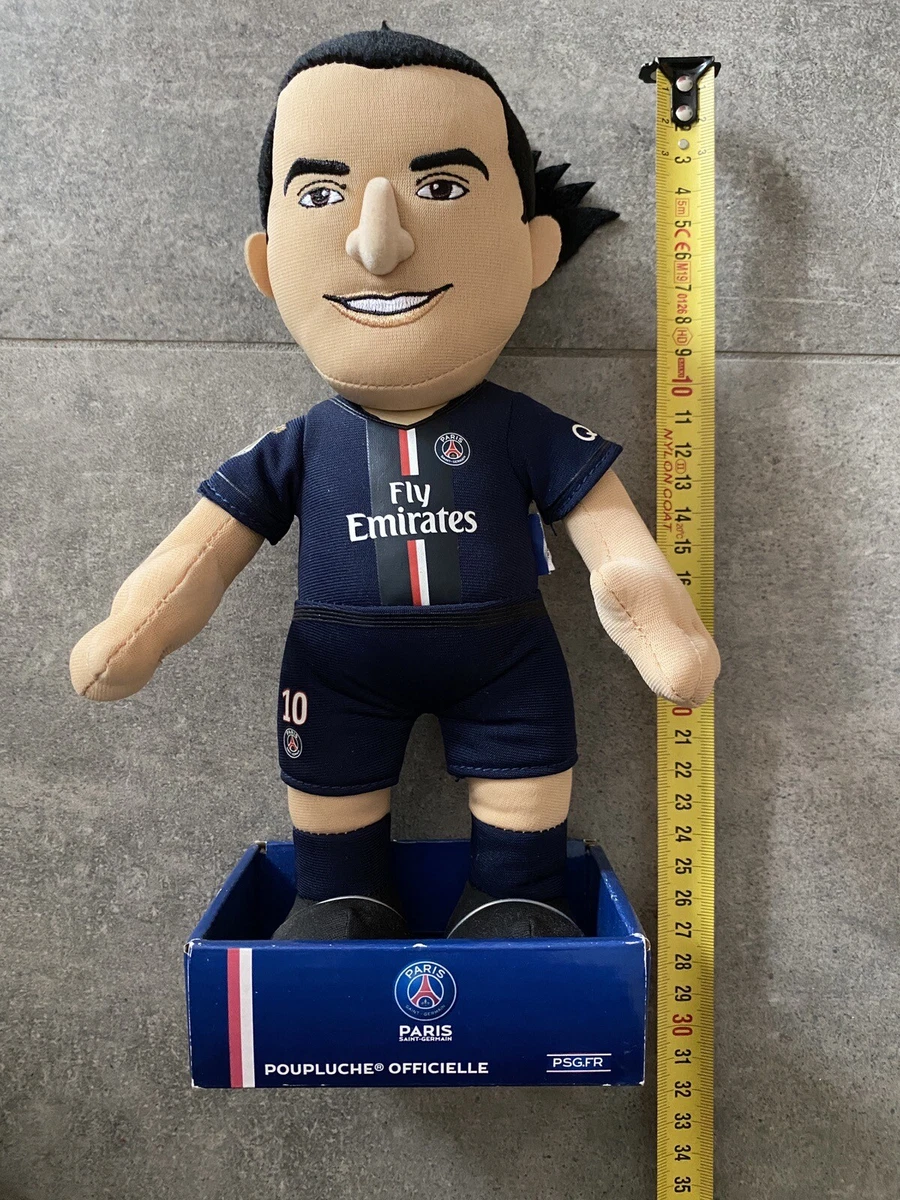 Peluche officielle PSG Paris Zlatan Ibrahimovic neuf St Saint Germain