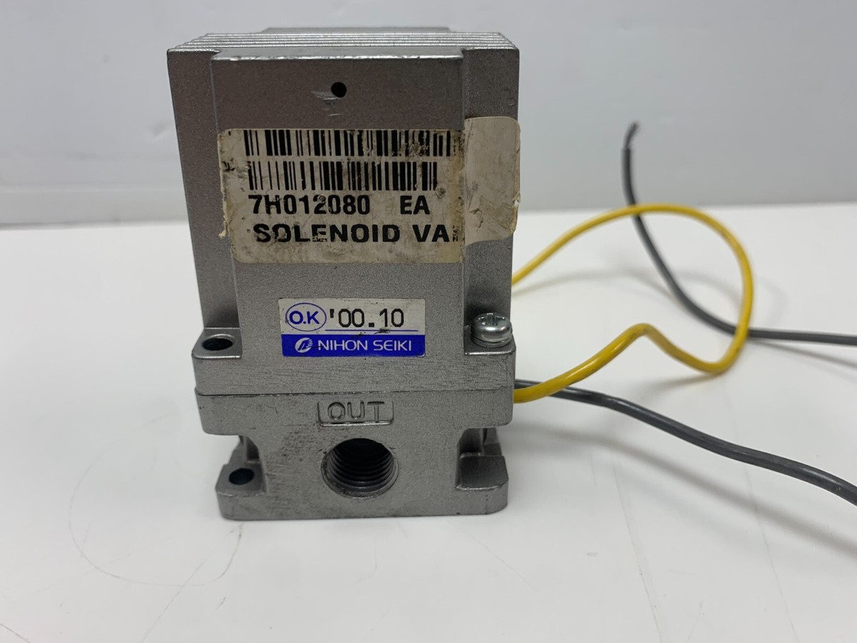 NIHON SEIKI BN-7M31-8 SOLENOID VALVE 100 VAC 1/4 NPT | eBay
